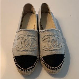 Chanel Espadrille Flats